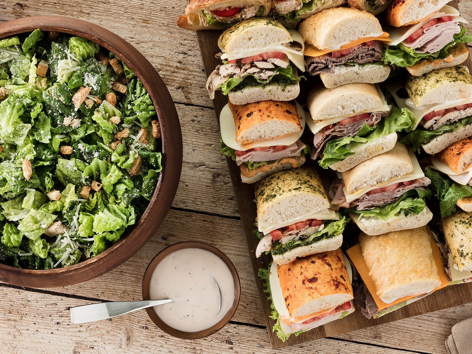 Sandwich Duet: Sandwiches and your choice of Side